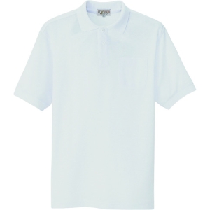 アイトス 半袖ポロシャツ(男女兼用) ホワイト M 半袖ポロシャツ(男女兼用) ホワイト M AZ7615001M
