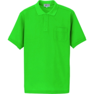 アイトス 半袖ポロシャツ(男女兼用) グリーン S 半袖ポロシャツ(男女兼用) グリーン S AZ7615030S