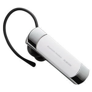 ELECOM ヘッドセット Bluetooth&reg;4.0対応 microUSBポート搭載 ホワイト LBT-HS20MMPWH