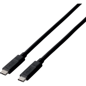 ELECOM USB3.1(Gen1)ケーブル TypeC-TypeC PD対応 長さ2.0m USB3.1(Gen1)ケーブル TypeC-TypeC PD対応 長さ2.0m MPA-CC13A20NBK