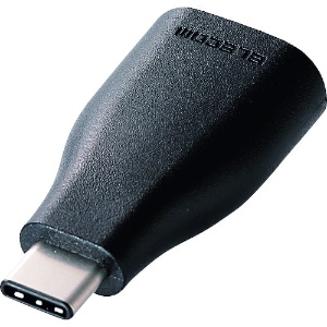 ELECOM USB3.1変換アダプタ TypeC-TypeAメス TB-AFCMADBK