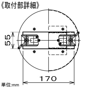 DAIKO LEDシーリングアダプター 配線ダクト取付用 埋込穴φ150mmダウンライト用 ホワイト LEDシーリングアダプター 配線ダクト取付用 埋込穴φ150mmダウンライト用 ホワイト LZA-93321 画像3