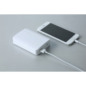 アイリスオーヤマ 【生産完了品】モバイルバッテリー ホワイト モバイルバッテリー ホワイト IPB-A1001-W 画像2