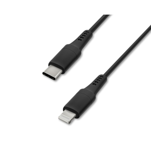 アイリスオーヤマ USB-C to Lightningケーブル 2m ブラック USB-C to Lightningケーブル 2m ブラック ICCL-A20-B