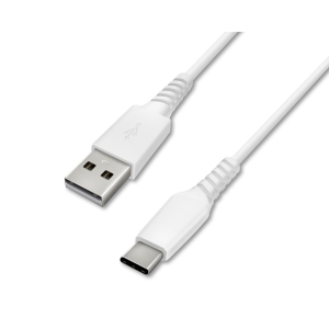 アイリスオーヤマ 【生産完了品】USB-Cケーブル 1.5m ホワイト ICAC-A15-W