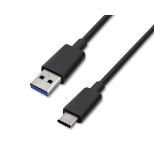 アイリスオーヤマ 【生産完了品】USB-Cケーブル 1m (USB3.1 GEN1) ブラック ICAC-B10-B
