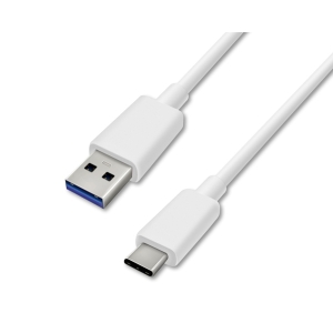 アイリスオーヤマ 【生産完了品】USB-Cケーブル 1m (USB3.1 GEN1) ホワイト ICAC-B10-W