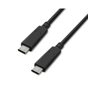 アイリスオーヤマ USB-C to USB-Cケーブル 1m (GEN2) ブラック USB-C to USB-Cケーブル 1m (GEN2) ブラック ICCC-B10-B