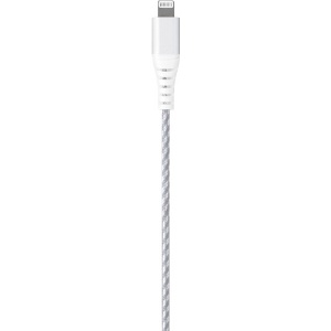 アイリスオーヤマ 高耐久USB-C to Lightningケーブル 1m シルバー 高耐久USB-C to Lightningケーブル 1m シルバー ICCL-C10-S 画像2