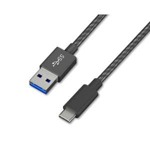 アイリスオーヤマ 高耐久USB3.1ケーブル 1m (GEN1) ブラック 高耐久USB3.1ケーブル 1m (GEN1) ブラック ICAC-D10-B