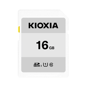 KIOXIA 【在庫限り】SDHCメモリーカード UHS-I 16GB ベーシックモデル SDHCメモリーカード UHS-I 16GB ベーシックモデル KCA-SD016GS