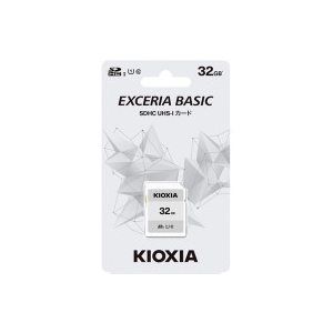 KIOXIA SDHCメモリーカード UHS-I 32GB ベーシックモデル KCA-SD032GS