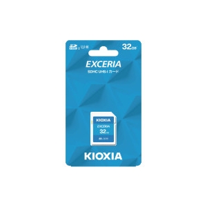 KIOXIA 【限定特価】SDHCメモリーカード UHS-I 32GB EXCERIA SDHCメモリーカード UHS-I 32GB EXCERIA KCB-SD032GA