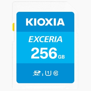 KIOXIA SDXCメモリーカード UHS-I 256GB EXCERIA SDXCメモリーカード UHS-I 256GB EXCERIA KCB-SD256GA