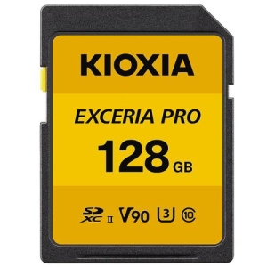 KIOXIA EXCERIA PRO SDXC UHS-II メモリカード 128G KSDXU-A128G