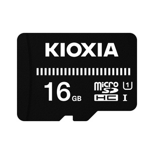 KIOXIA 【在庫限り】microSDHCメモリカード UHS-I 16GB ベーシックモデル KCA-MC016GS