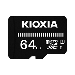 KIOXIA 【限定特価】microSDHCメモリカード UHS-I 64GB ベーシックモデル KCA-MC064GS