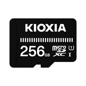 KIOXIA 【限定特価】microSDHCメモリカード UHS-I 256GB ベーシックモデル KCA-MC256GS