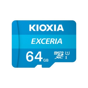 KIOXIA microSDHCメモリーカード UHS-I 64GB EXCERIA microSDHCメモリーカード UHS-I 64GB EXCERIA KCB-MC064GA