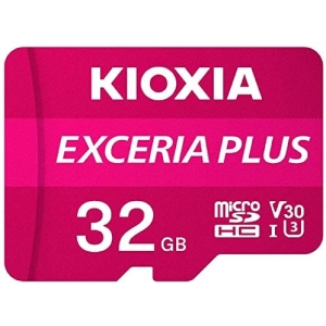 KIOXIA microSDメモリカード 32GB クラス10 UHSスピードクラス3 EXCERIA PLUS microSDメモリカード 32GB クラス10 UHSスピードクラス3 EXCERIA PLUS KMUH-A032G