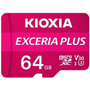 KIOXIA microSDメモリカード 64GB クラス10 UHSスピードクラス3 EXCERIA PLUS microSDメモリカード 64GB クラス10 UHSスピードクラス3 EXCERIA PLUS KMUH-A064G