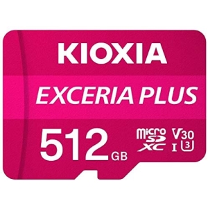 KIOXIA microSDメモリカード 512GB クラス10 UHSスピードクラス3 EXCERIA PLUS microSDメモリカード 512GB クラス10 UHSスピードクラス3 EXCERIA PLUS KMUH-A512G