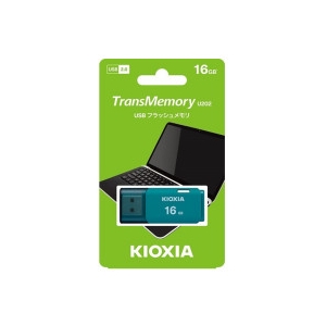 KIOXIA USBフラッシュメモリ USB2.0 16GB ライトブルー U202 USBフラッシュメモリ USB2.0 16GB ライトブルー U202 KUC-2A016GL 画像2