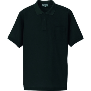 アイトス 半袖ポロシャツ(男女兼用) ブラック 5L 半袖ポロシャツ(男女兼用) ブラック 5L AZ76150105L