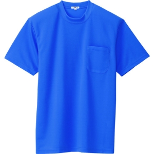 アイトス 吸汗速乾(クールコンフォート)半袖Tシャツ(ポケット付)(男女兼用) ロイヤルブルー SS AZ10576006SS