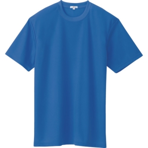 アイトス 吸汗速乾クールコンフォート 半袖Tシャツ男女兼用 ロイヤルブルー SS AZ10574006SS