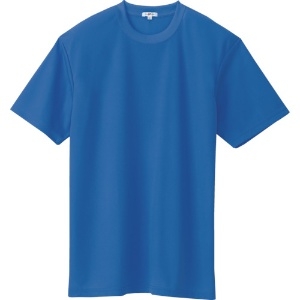 アイトス 吸汗速乾クールコンフォート 半袖Tシャツ男女兼用 ロイヤルブルー M AZ10574006M