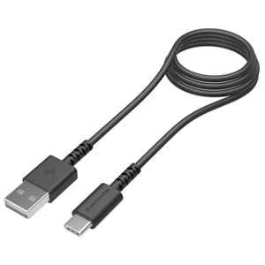 多摩電子工業 ロングライフケーブル USB-A-Type-C 急速充電対応 ケーブル長1m ブラック TH223CA10K