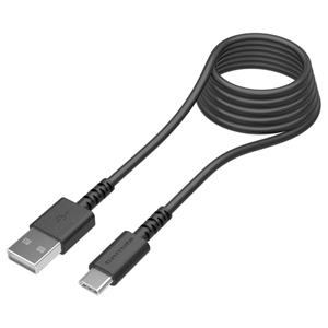 多摩電子工業 ロングライフケーブル USB-A-Type-C 急速充電対応 ケーブル長2m ブラック ロングライフケーブル USB-A-Type-C 急速充電対応 ケーブル長2m ブラック TH223CA20K