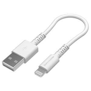 多摩電子工業 ライトニングケーブル ロングライフケーブル USB-A-Lightningコネクタ ケーブル長0.1m ライトニングケーブル ロングライフケーブル USB-A-Lightningコネクタ ケーブル長0.1m TH281L01W