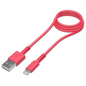 多摩電子工業 ライトニングケーブル ロングライフケーブル USB-A-Lightningコネクタ ケーブル長1m レッド TH281L10R