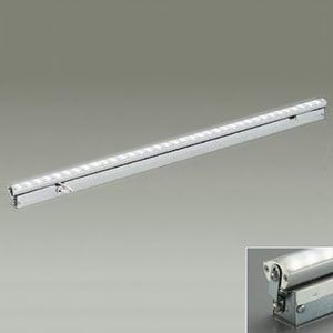 DAIKO LED一体型間接照明 《Flexline》 天井・壁・床付兼用 非調光タイプ AC100-200V 12.5W L1010mm 集光タイプ 白色 灯具可動型 LZY-92861NT
