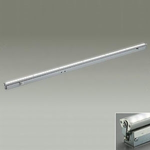 DAIKO LED一体型間接照明 《Flexline》 天井・壁・床付兼用 非調光タイプ AC100-200V 18.5W L1500mm 拡散タイプ 白色 灯具可動型 LZY-91365NTF