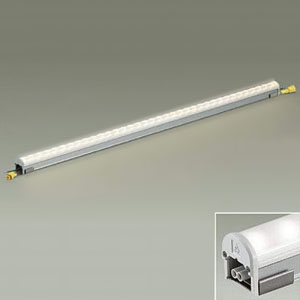 DAIKO LED一体型間接照明 《High Power Line Light》 防雨・防湿型 天井・壁・床付兼用 非調光タイプ AC100-200V 20W L870mm 電球色(2700K) 電源内蔵 LZW-91611LT