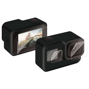 ELECOM アクションカメラ用保護ガラスフィルム 超親水性・衝撃吸収タイプ GoPro HERO8 Black用 AC-GP8BFLPAFFG
