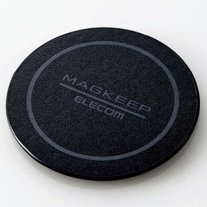 ELECOM マグネットステッカー ≪MAGKEEP≫ iPhone12シリーズ用 ブラック マグネットステッカー ≪MAGKEEP≫ iPhone12シリーズ用 ブラック AMS-DSSTBK