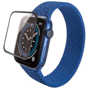 ELECOM フレーム付液晶保護ガラスフィルム ≪STRONG GLASS≫ フルカバーフィルム Apple Watch SE・6・5・4(44mm)用 衝撃吸収・高硬度・高光沢タイプ フレーム付液晶保護ガラスフィルム ≪STRONG GLASS≫ フルカバーフィルム Apple Watch SE・6・5・4(44mm)用 衝撃吸収・高硬度・高光沢タイプ AW-20MFLGFCRBK
