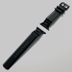 ELECOM 【生産完了品】ZEROSHOCKバンド Apple Watch(44・42mm)用 バンドサイズ167〜215mm AW-42BDZEROBK