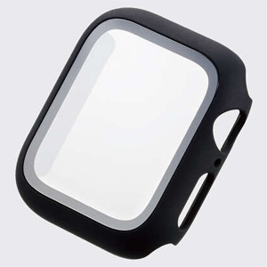 ELECOM フルカバーケース プレミアムガラス Apple Watch SE・6・5・4(40mm)用 フルカバーケース プレミアムガラス Apple Watch SE・6・5・4(40mm)用 AW-40CSPCGBK
