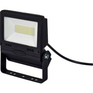 日動工業 LED投光器 常設用フラットライト30W 黒 LED投光器 常設用フラットライト30W 黒 LJS-FH30D-BK-50K