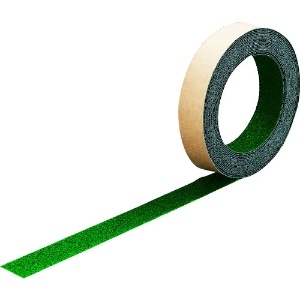 トラスコ中山 ノンスリップテープ 屋外用 25mmX5m 緑 ノンスリップテープ 屋外用 25mmX5m 緑 TNS-25