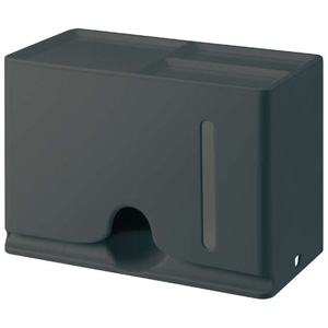 ELECOM 抗菌収納ボックス マスク用 約60枚収納 ブラック 抗菌収納ボックス マスク用 約60枚収納 ブラック IPM-MKBOXBK