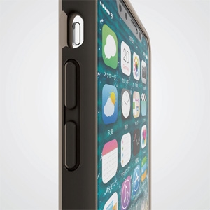 ELECOM シリコンケース iPhoneXS・iPhoneX用 シリコンケース iPhoneXS・iPhoneX用 PM-A18BSCBK 画像3