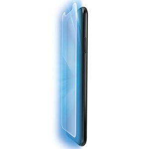ELECOM 超衝撃吸収フルカバーフィルム iPhone11・XR用 全面クリアタイプ ブルーライトカットタイプ 抗菌加工 指紋防止・反射防止タイプ PM-A19CFLFPBLR