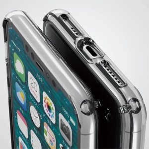 ELECOM ハイブリッドケース iPhone11 Pro Max用 耐衝撃タイプ ワイヤレス充電対応 ハイブリッドケース iPhone11 Pro Max用 耐衝撃タイプ ワイヤレス充電対応 PM-A19DHVCCR 画像2
