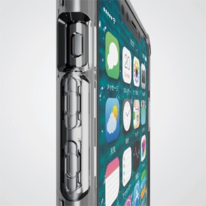 ELECOM ハイブリッドケース iPhone11 Pro Max用 耐衝撃タイプ ワイヤレス充電対応 ハイブリッドケース iPhone11 Pro Max用 耐衝撃タイプ ワイヤレス充電対応 PM-A19DHVCCR 画像3